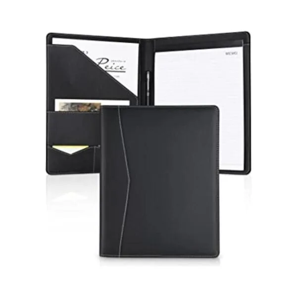 Carpeta de cuero para portafolio organizador de_1