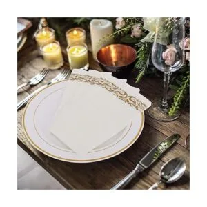 Paquete de 200 toallas desechables para invitados suaves y