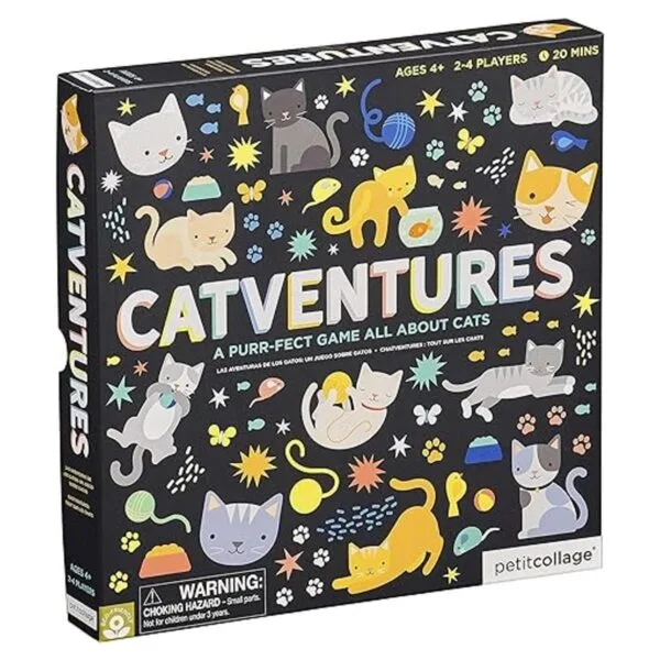Petit Collage Catventures Juego de mesa para niños_2