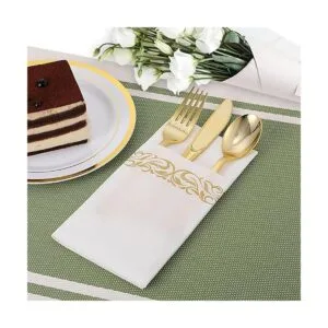 Paquete de 200 toallas desechables para invitados suaves y