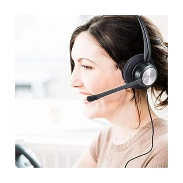 MKJ Auriculares de teléfono para teléfono de oficina con