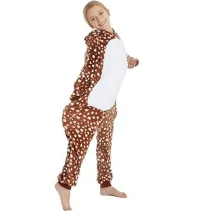 CASABACO Pijama de reno para niños disfraz de ciervo y_4