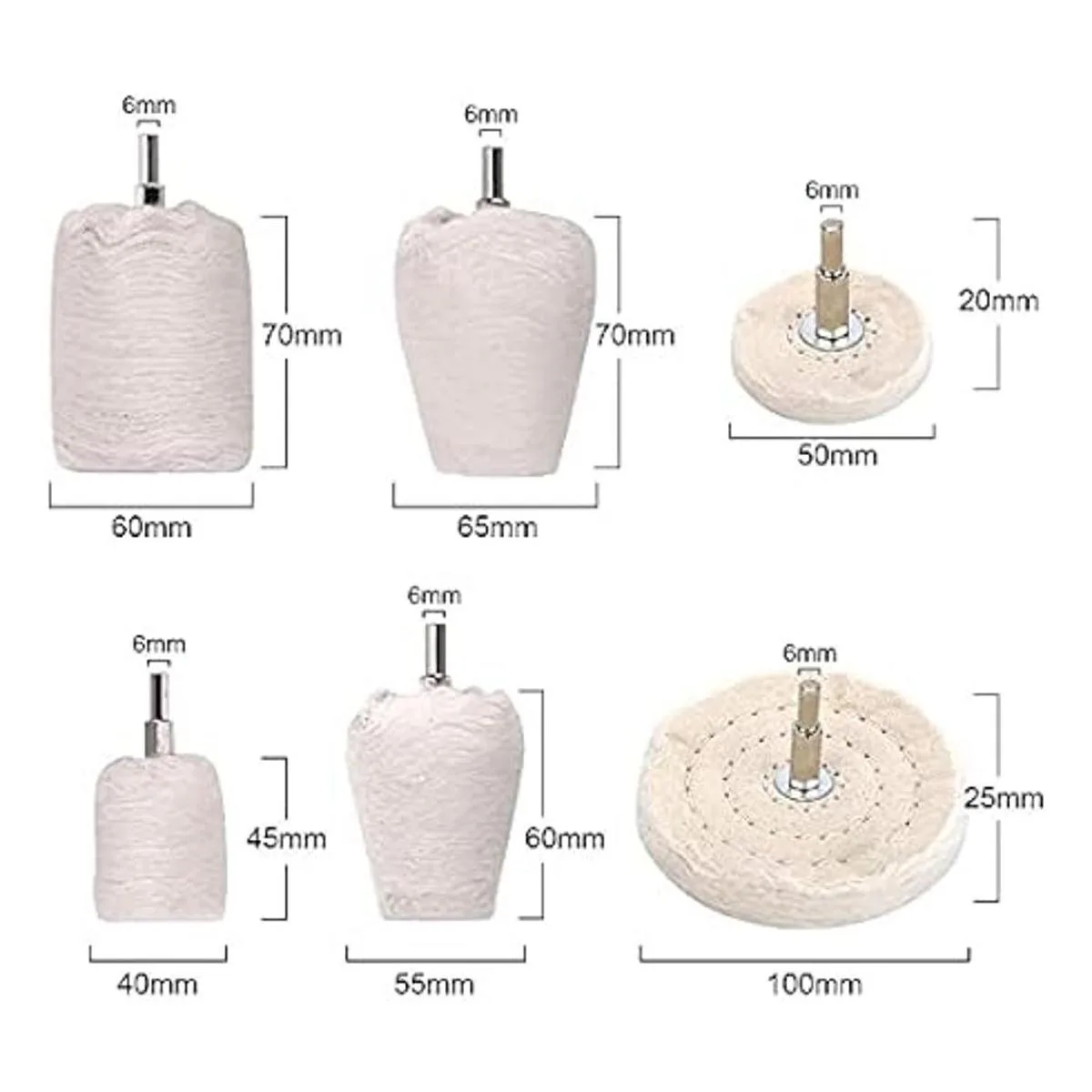 Benavvy 11 ruedas de pulido para taladro bola de pulido