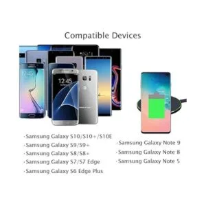 Cargador inalámbrico de 10 W para Samsung Galaxy S22 S21_2