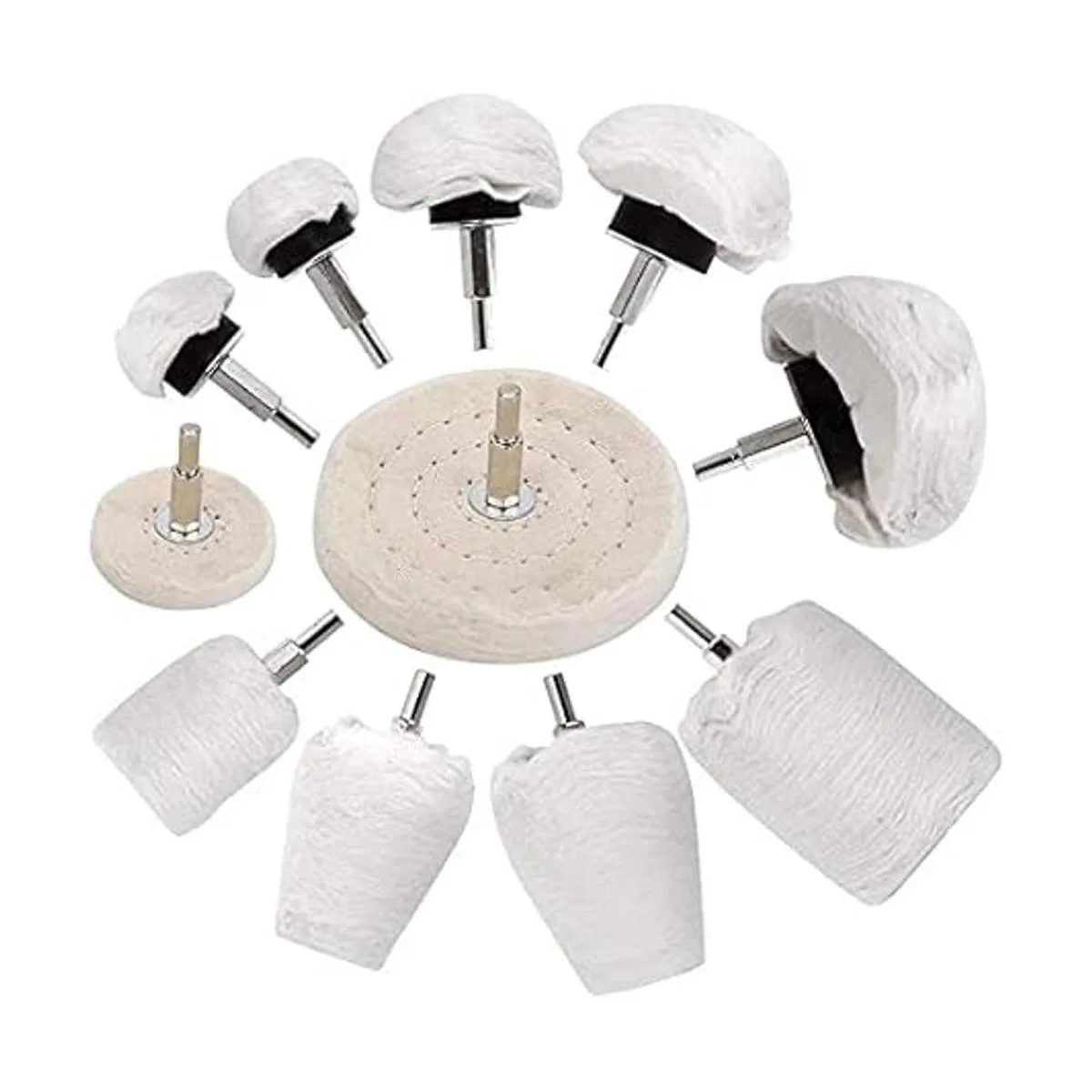 Benavvy 11 ruedas de pulido para taladro bola de pulido