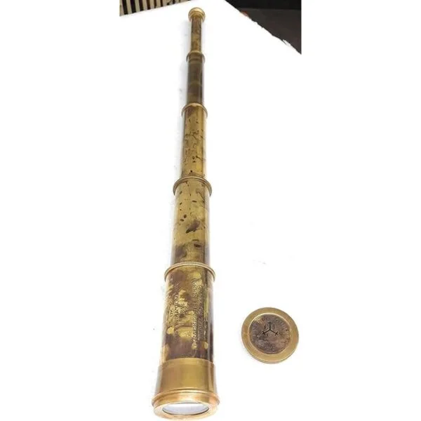 Aladean Rare Brass Telescopio East India Company 1818_6