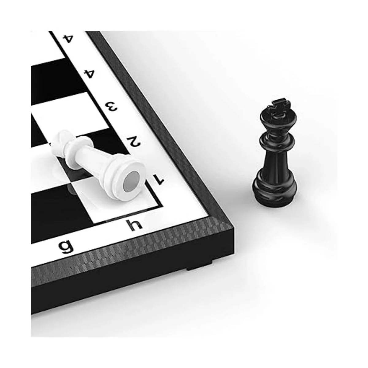 Juego de ajedrez magnético para viajes juegos de mesa_2