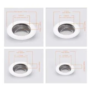 Drenaje para ducha paquete de 4 tapa de drenaje para