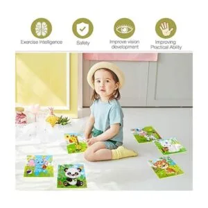 Aitey Rompecabezas de madera para niños de 2 a 5 años_2