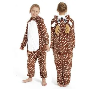 CASABACO Pijama de reno para niños disfraz de ciervo y_1