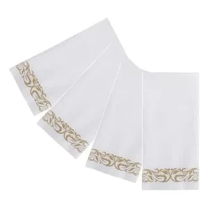 Paquete de 200 toallas desechables para invitados suaves y