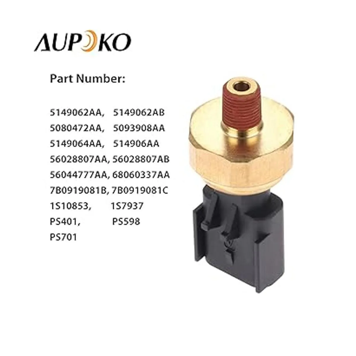 Aupoko Sensor de presión de aceite del motor 5149062AA_4