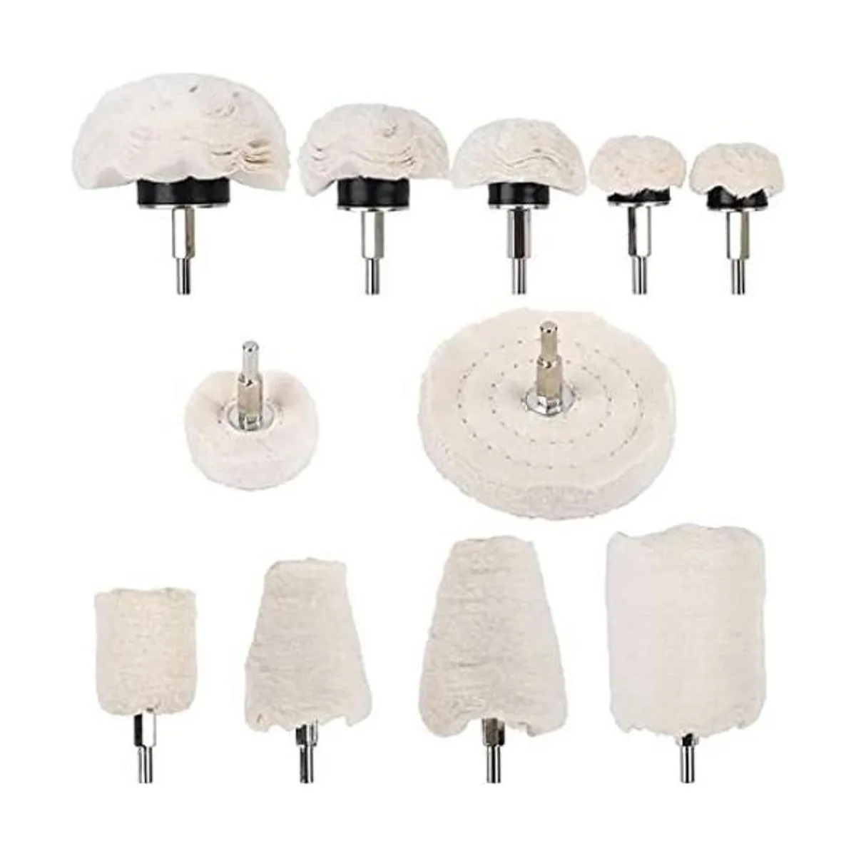 Benavvy 11 ruedas de pulido para taladro bola de pulido