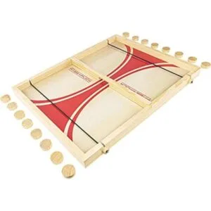 GoSports Juego Pass the Puck Juego de mesa de tiro_1
