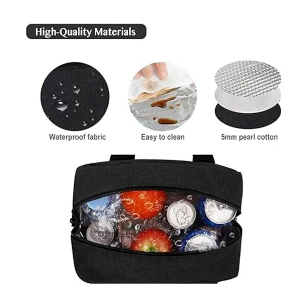 Homespon Lonchera térmica para mujeres y hombres para