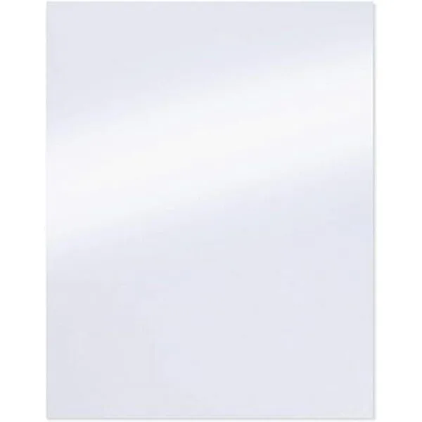 Papel blanco brillante paquete de 100 papeles de
