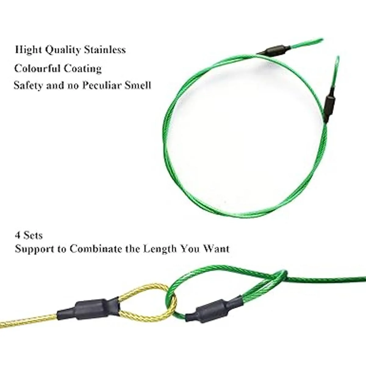 Correa de seguridad para cámara cable de acero_2