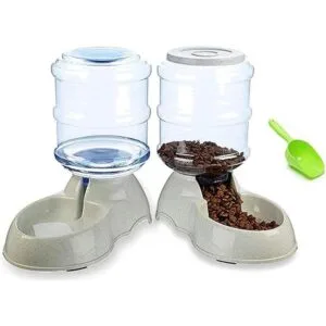 Alimentador automático para perros y gatos y gatos con_1