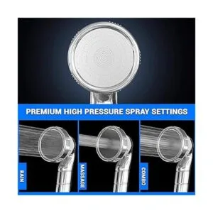 PureAction Cabezal de ducha filtrado de lujo con manguera_2