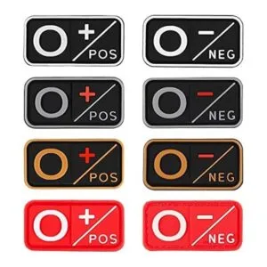 DFLIFE Kit de parche tipo sangre 3D PVC A BABOPositivo_3