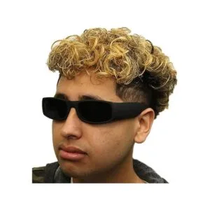 ShadyVEU Gafas de sol cuadradas rectangulares con marco_5