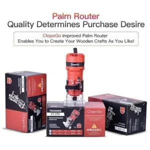 CtopoGo Herramienta compacta para enrutador de palma de