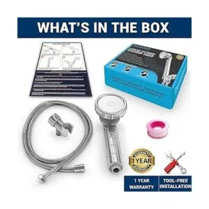 PureAction Cabezal de ducha filtrado de lujo con manguera_6