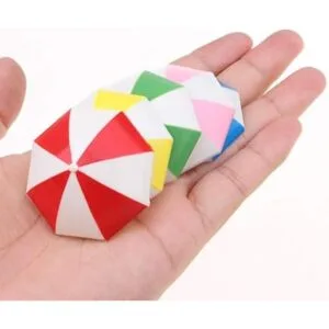 FRECI 5 juegos de 112 Dollhouse silla de playa paraguas_3