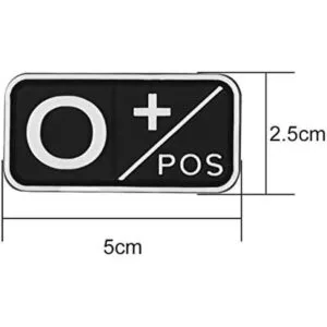 DFLIFE Kit de parche tipo sangre 3D PVC A BABOPositivo_2