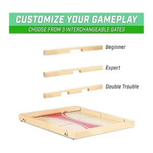 GoSports Juego Pass the Puck Juego de mesa de tiro_4