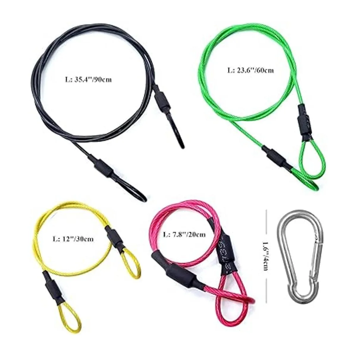 Correa de seguridad para cámara cable de acero_3