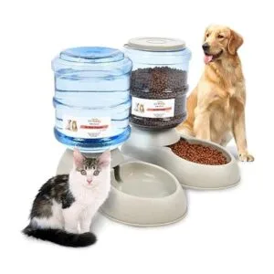 Alimentador automático para perros y gatos y gatos con_2