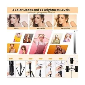 KF Concept Anillo de luz de 10 pulgadas con soporte_2