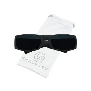 ShadyVEU Gafas de sol cuadradas rectangulares con marco_6