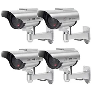 Cámara de seguridad simulada con energía solar sistema de_1