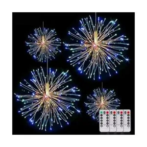 Guirnalda de luces de alambre de hadas de Navidad luces