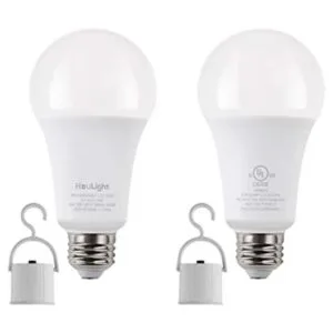 HouLight Bombillas LED de emergencia recargables de 5 W