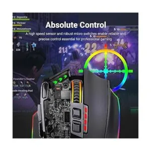 Redragon M801 Ratón para juegos LED RGB retroiluminado_3