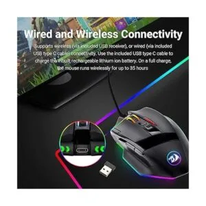 Redragon M801 Ratón para juegos LED RGB retroiluminado_4