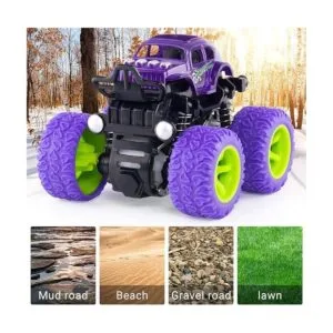 Paquete de 4 juguetes de camión monstruo Coches de_4