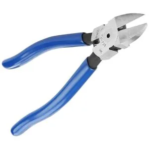 1 alicates de corte diagonal azul de 8 pulgadas