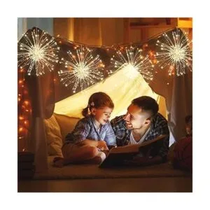 Guirnalda de luces de alambre de hadas luces LED de_4