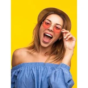 Blulu 20 pares de gafas de sol redondas hippies estilo_2