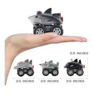 DINOBROS Shark Toys Coches para niños y niños pequeños_2