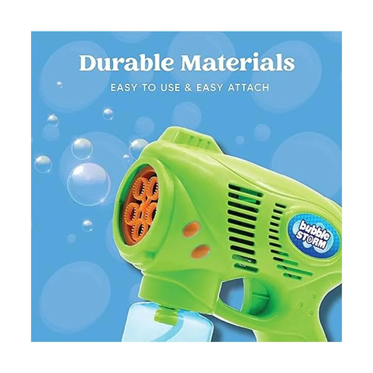 JOYIN 2 s de burbujas con 2 botellas solución de_3