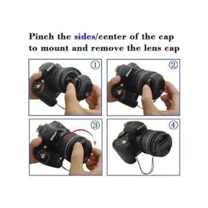 Tapa de lente a presión de 1.594 in con soporte para Sony_2