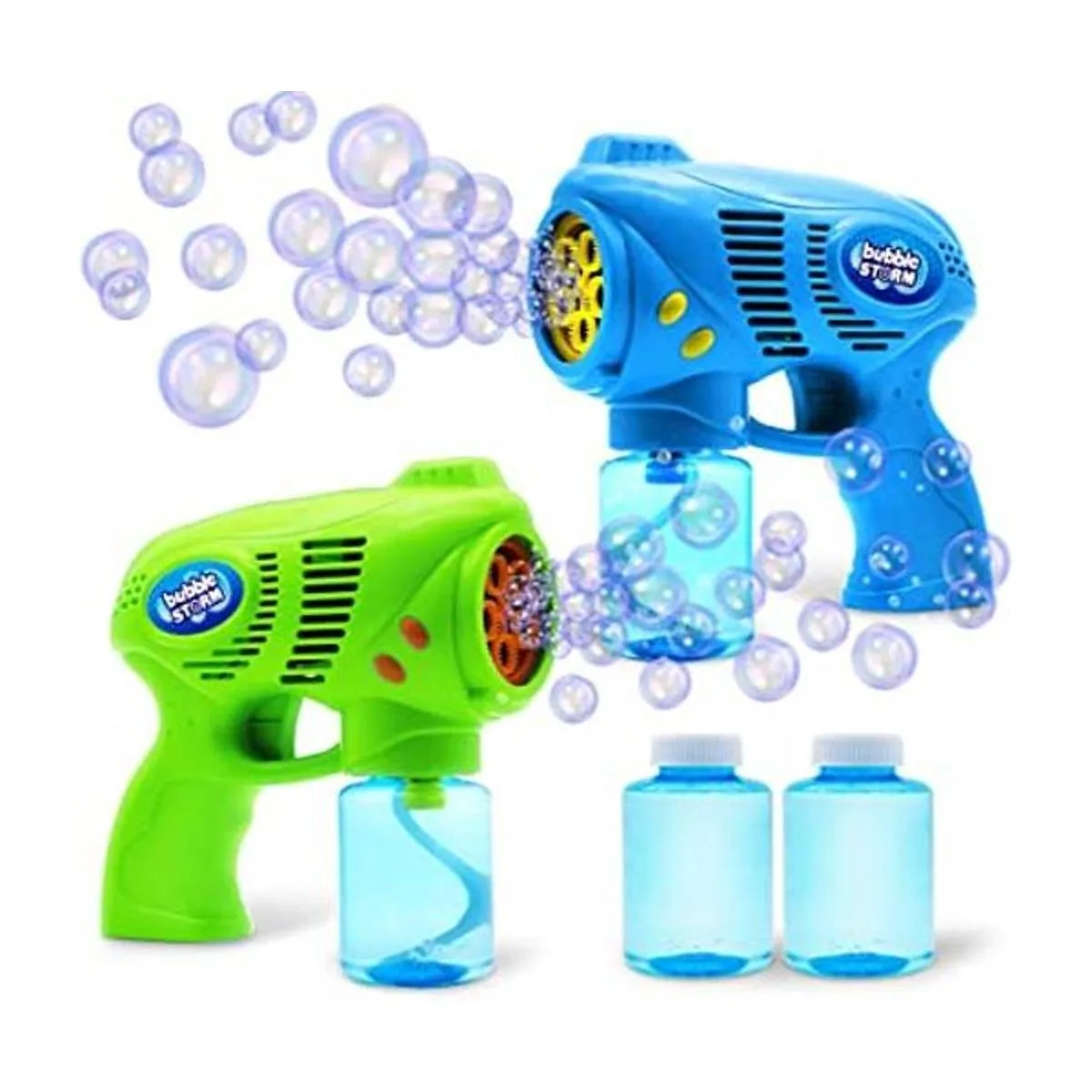 JOYIN 2 s de burbujas con 2 botellas solución de_1