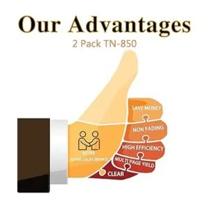 EASYPRINT TN850 Cartucho de tóner compatible TN850 TN820