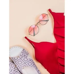 Blulu 20 pares de gafas de sol redondas hippies estilo_3