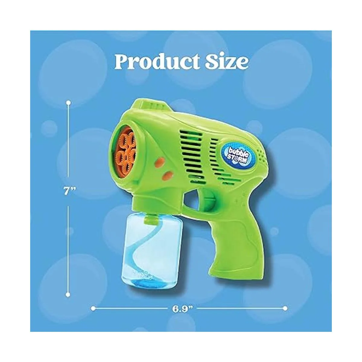 JOYIN 2 s de burbujas con 2 botellas solución de_6